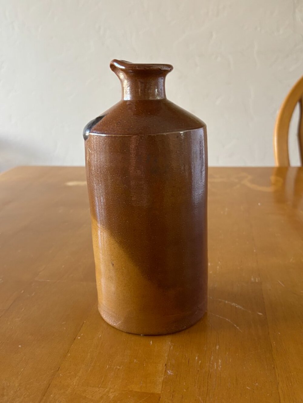 Antique Lovatt & Lovatt Langley England Salt-Glazed Stoneware Bottle, dating 189
